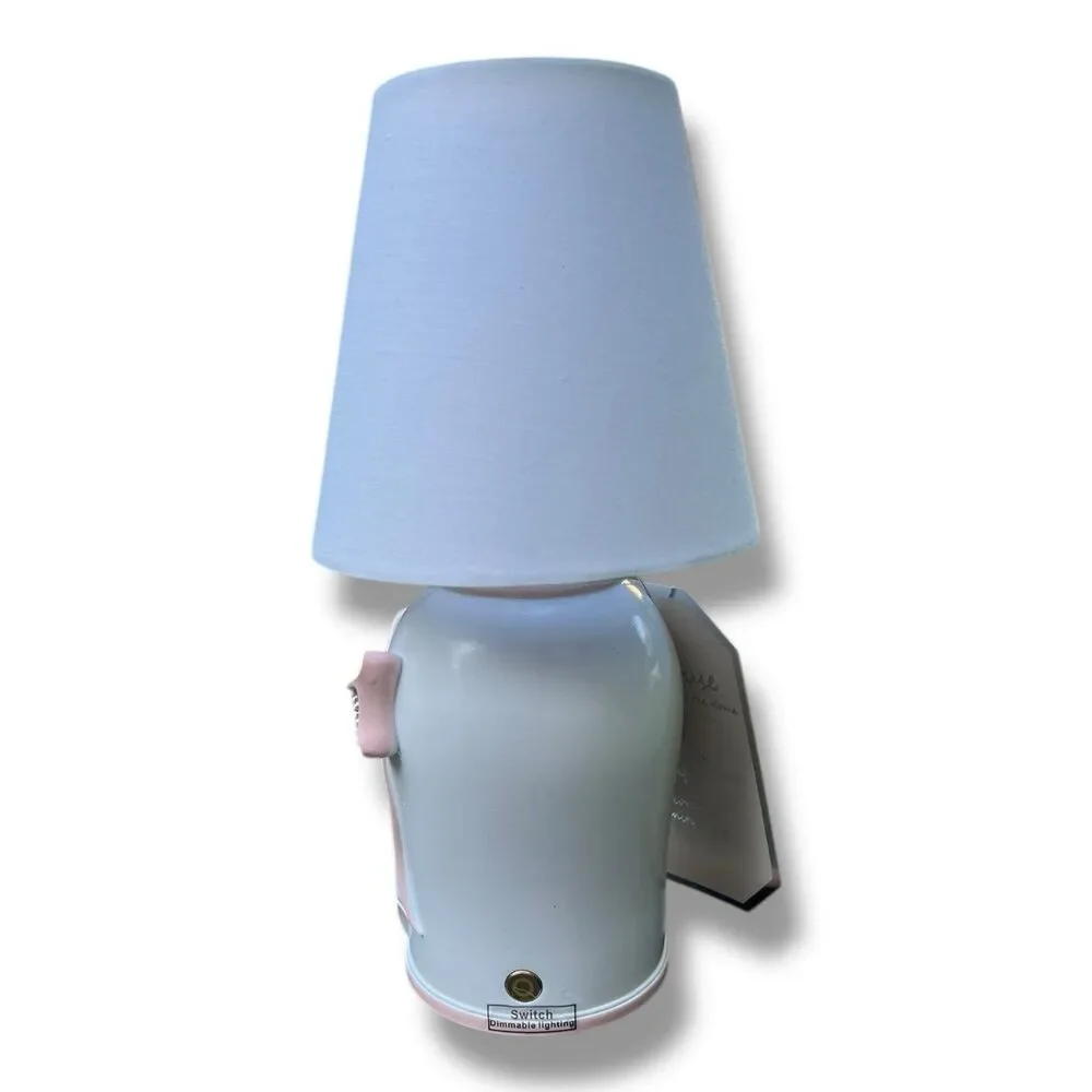 Coquette Bow Dimmable Tableside Nightlight Lamp